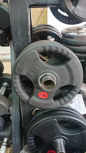 Rubber-Coated Weight Plates