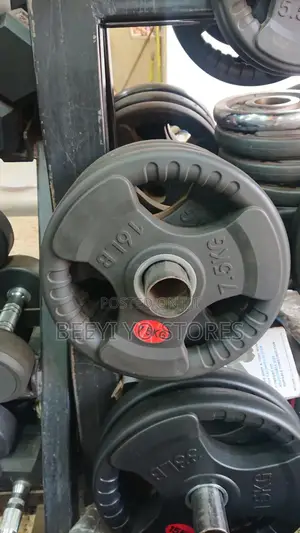 Rubber-Coated Weight Plates