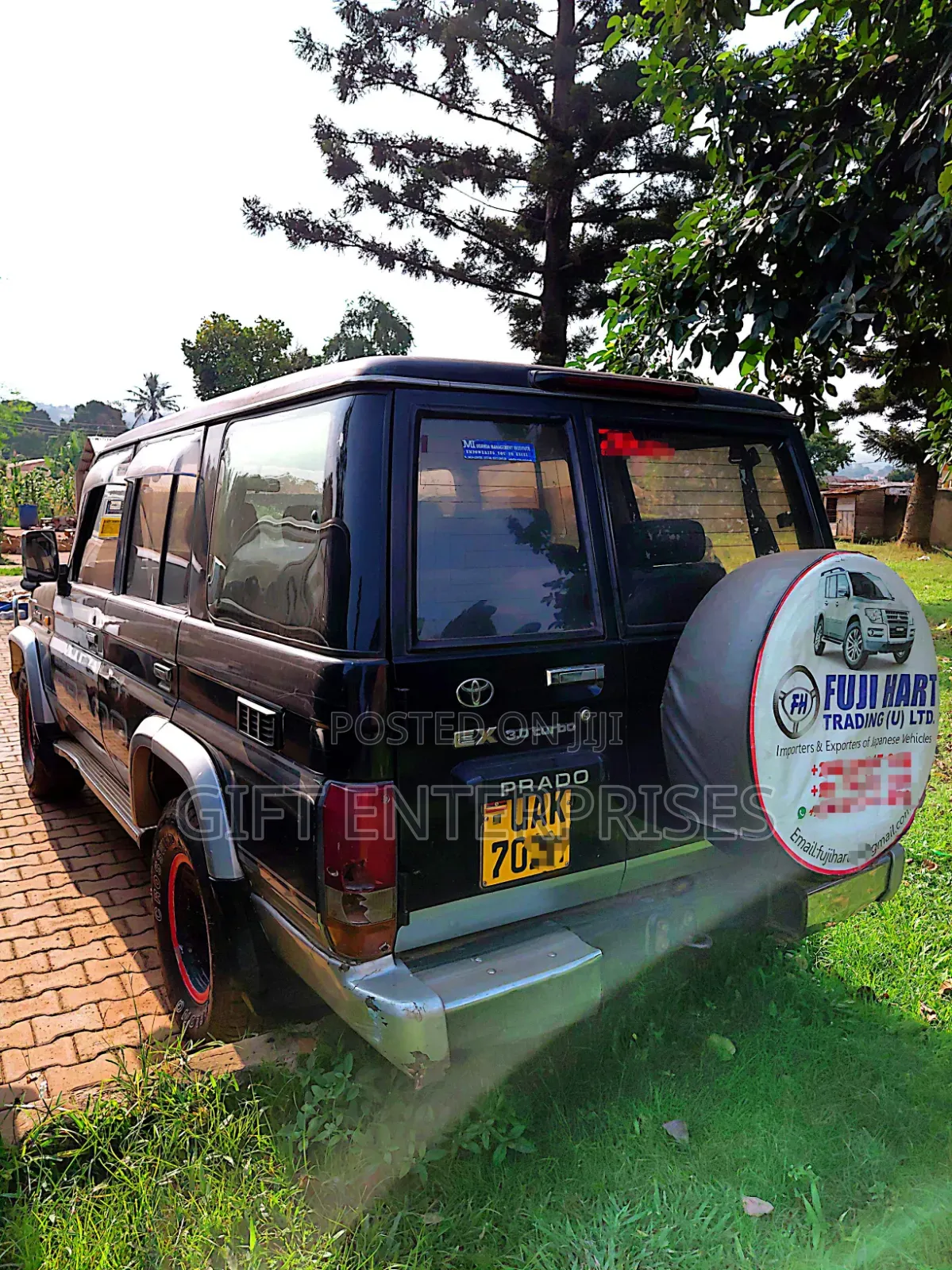 Toyota Land Cruiser Prado 1996 Black