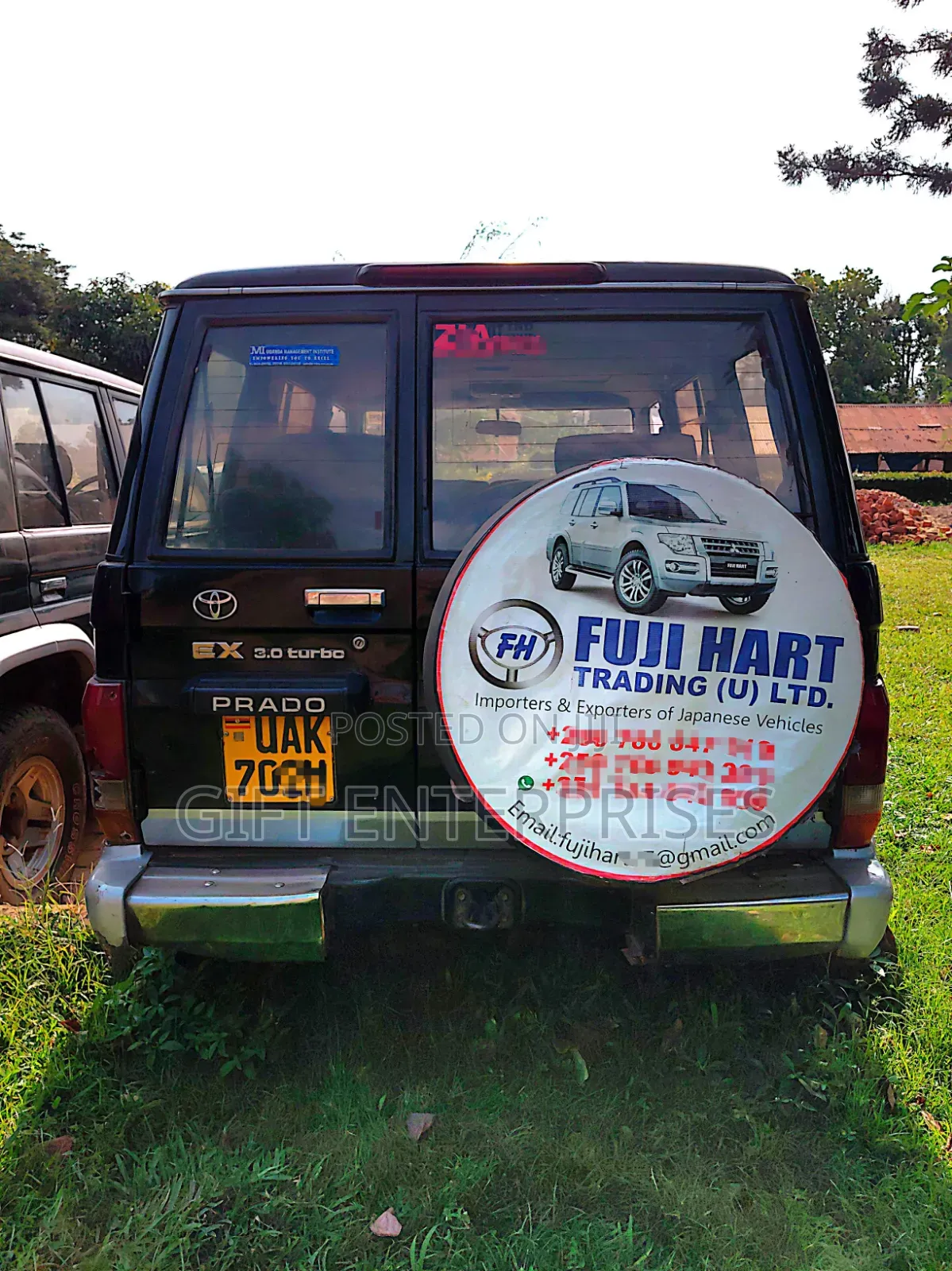 Toyota Land Cruiser Prado 1996 Black