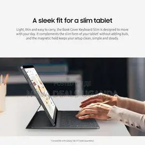 Samsung Galaxy Tab S11 Book Cover Keyboard Slim, Black
