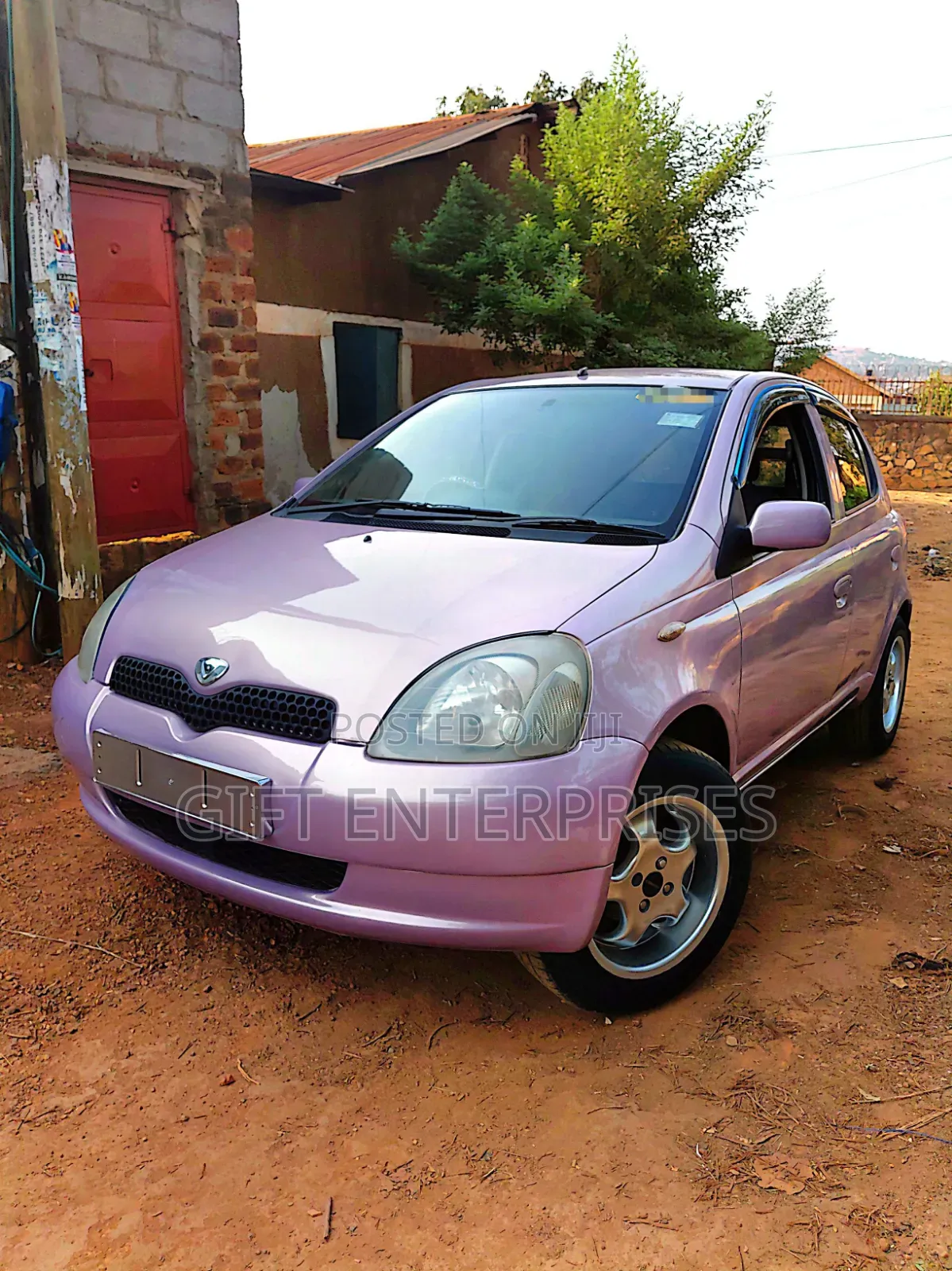 Toyota Vitz 2001 Purple