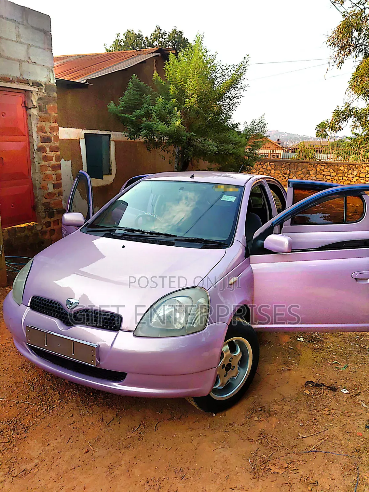 Toyota Vitz 2001 Purple