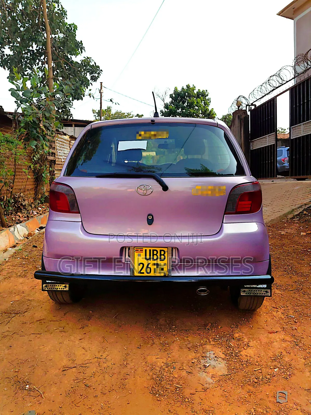 Toyota Vitz 2001 Purple