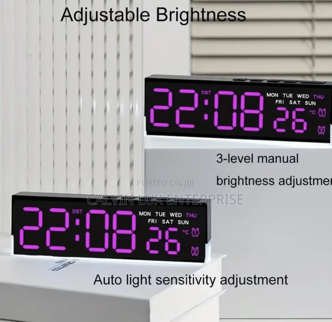 Electric Digital Wall Clock