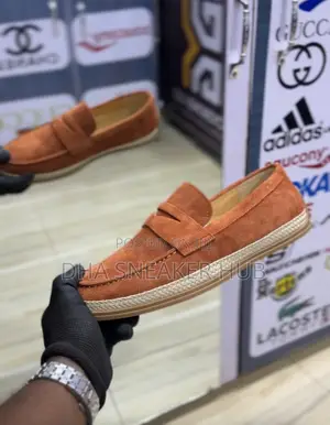 Suede Loafers Brown