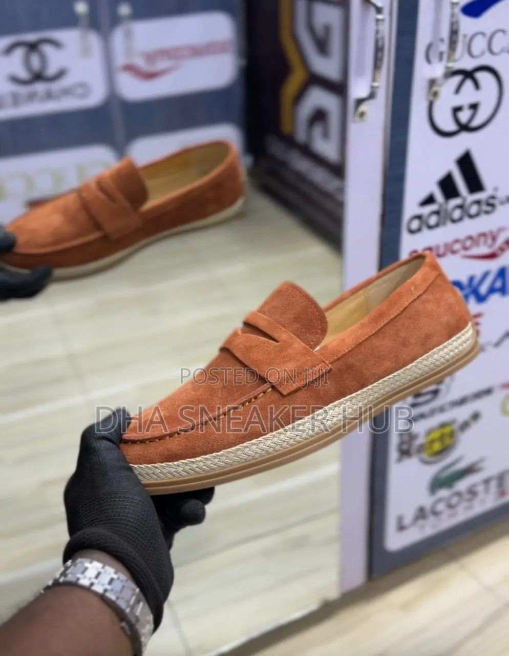 Suede Loafers Brown
