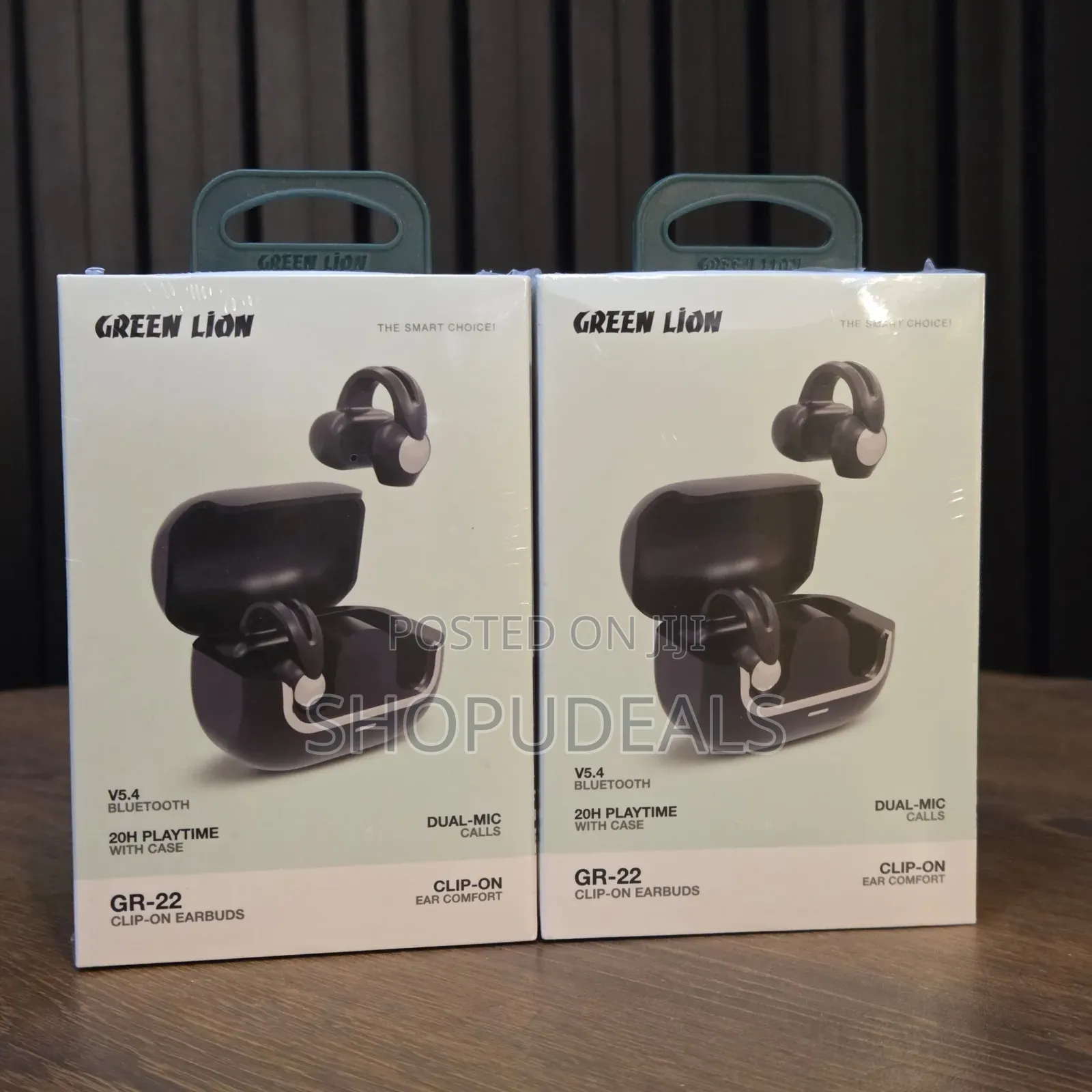 Green Lion Gr-22 Clip-on Earbuds
