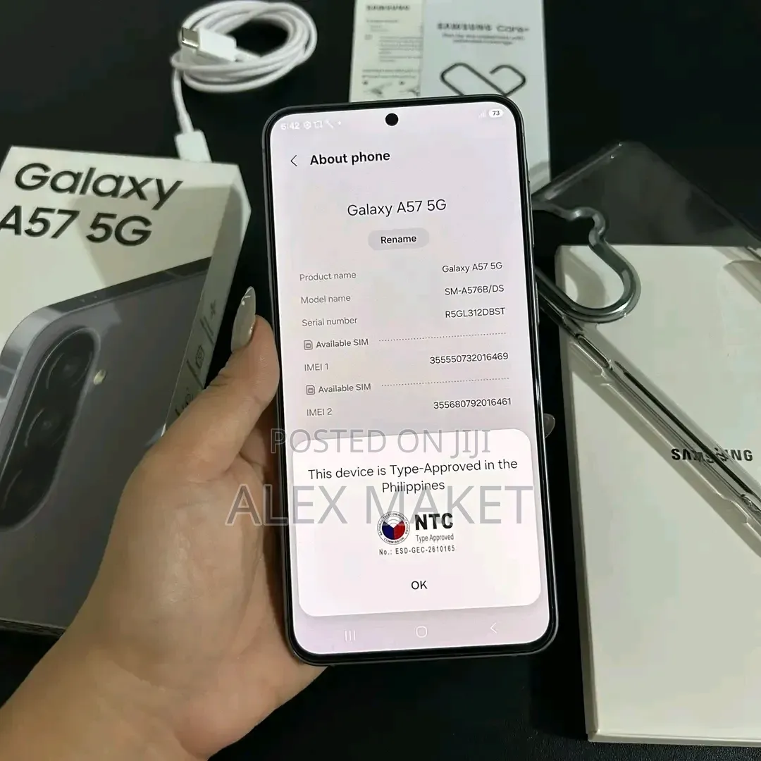 New Samsung Galaxy A57 256 GB Gray