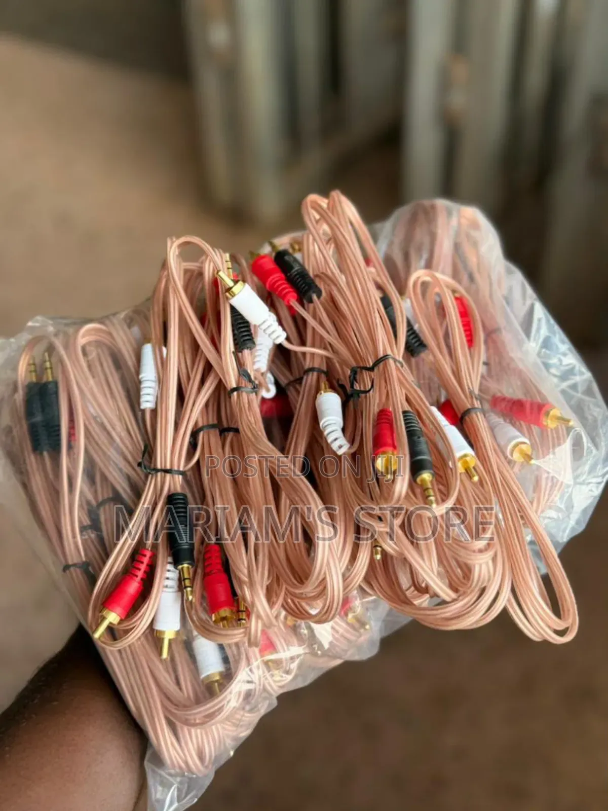 Rca Av Audio Video Cables for Connecting TVS to Speakers Etc.