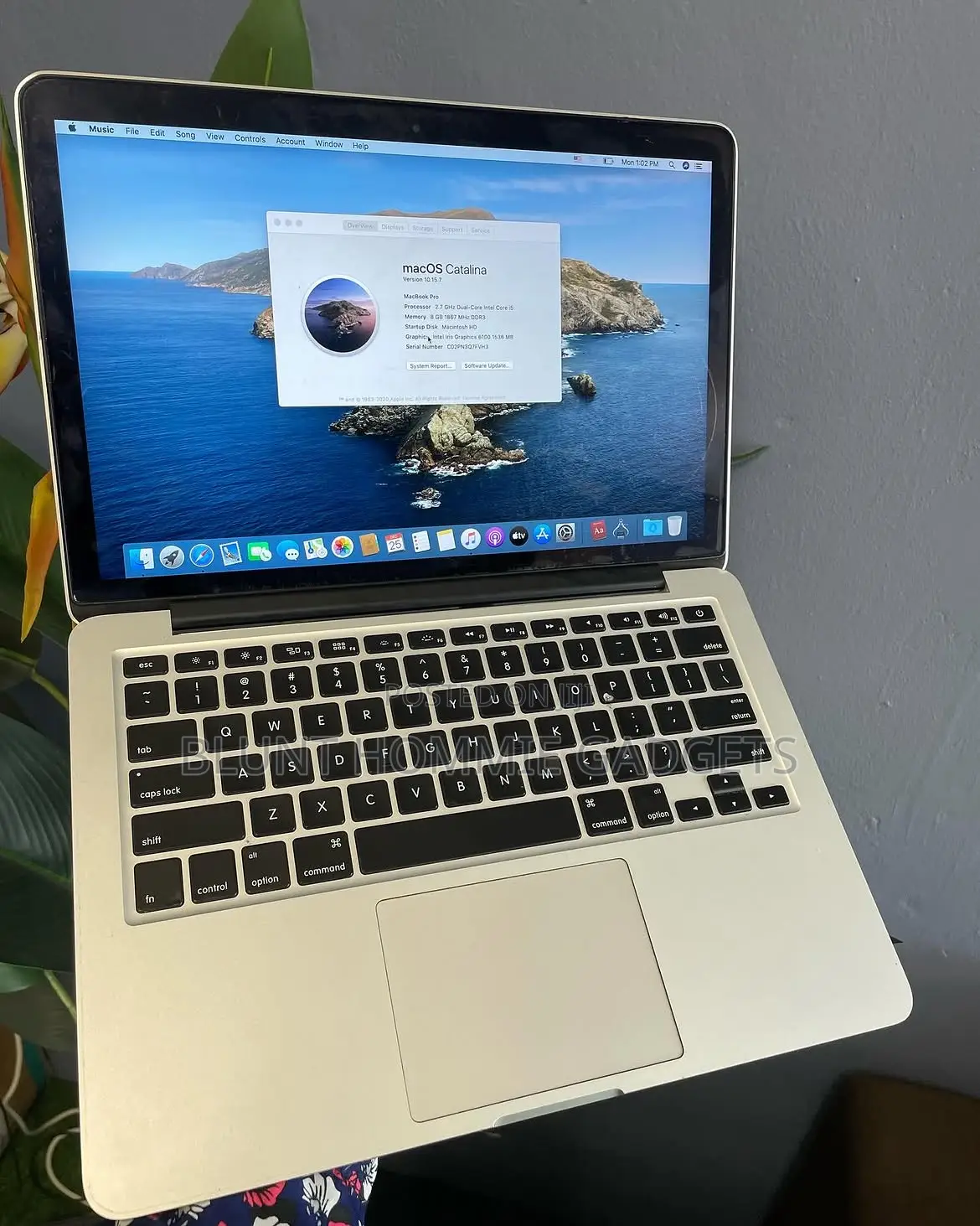 Laptop Apple MacBook Pro 2015 8GB Intel Core i5 SSD 256GB