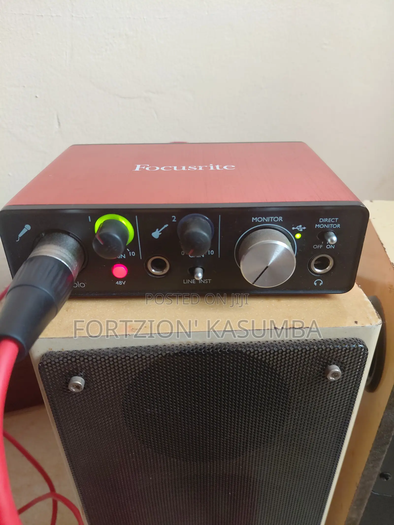 Studio Equipment Bundle (Scarlett Solo + Condenser Mic)