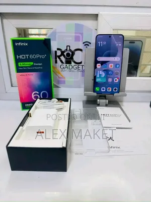 New Infinix Hot 60 Pro+ 256 GB Gray
