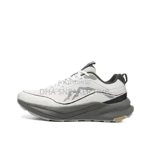 Outdoor Trainers White Grey