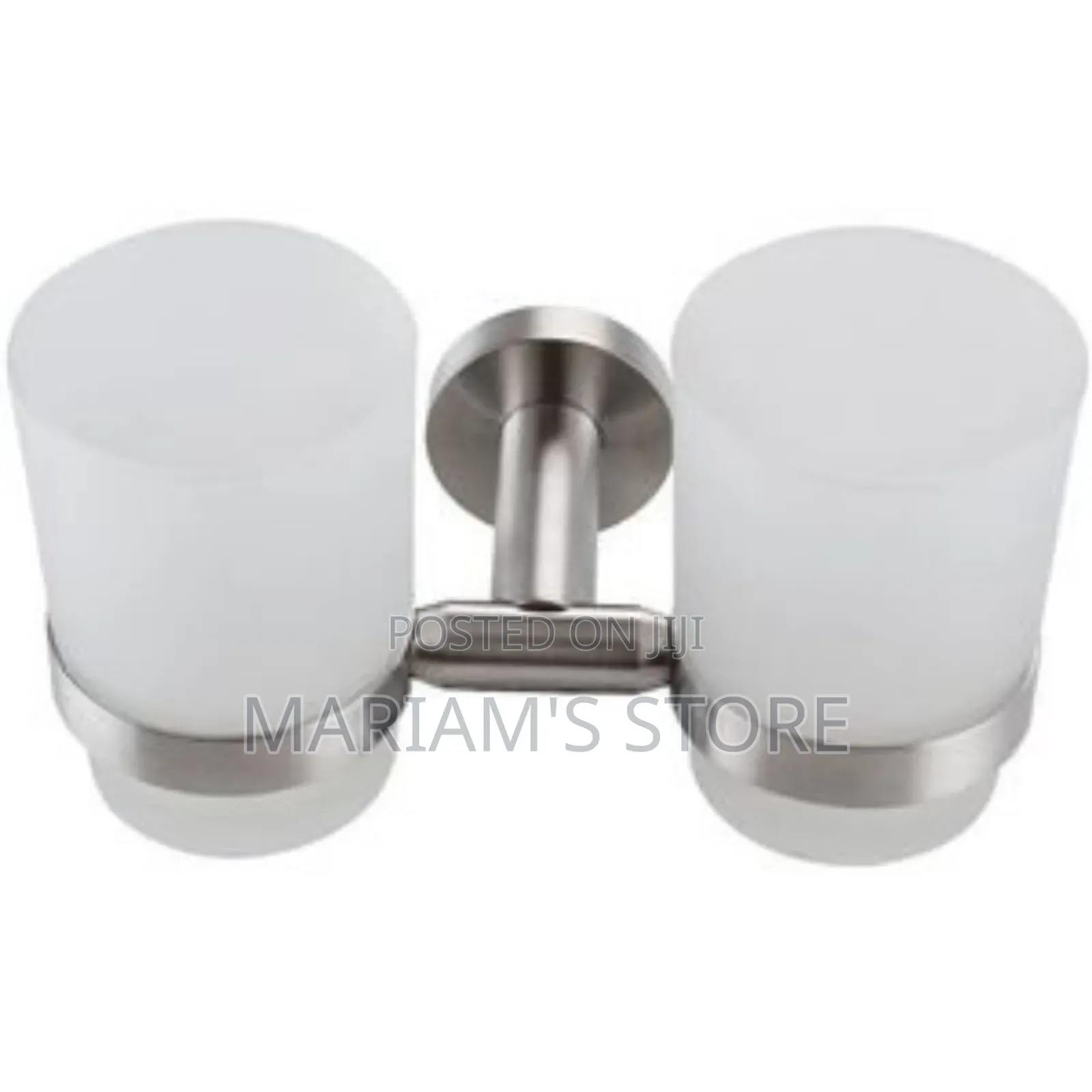 Wall-Mount Tooth Brush Holder Features Frosted Glass C]