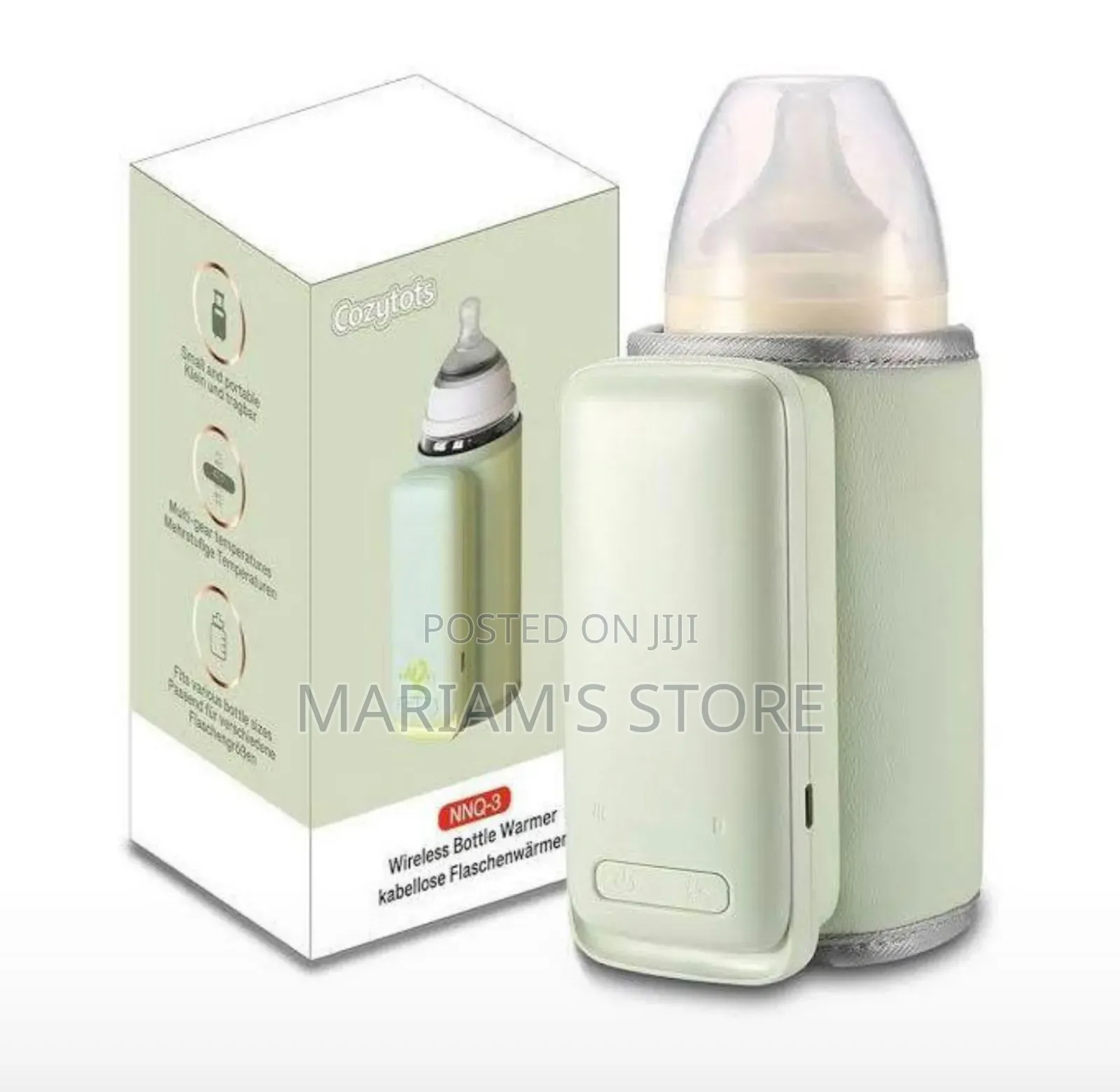 3 Wireless Bottle Warmer With a Portable, Rechargeable Design.