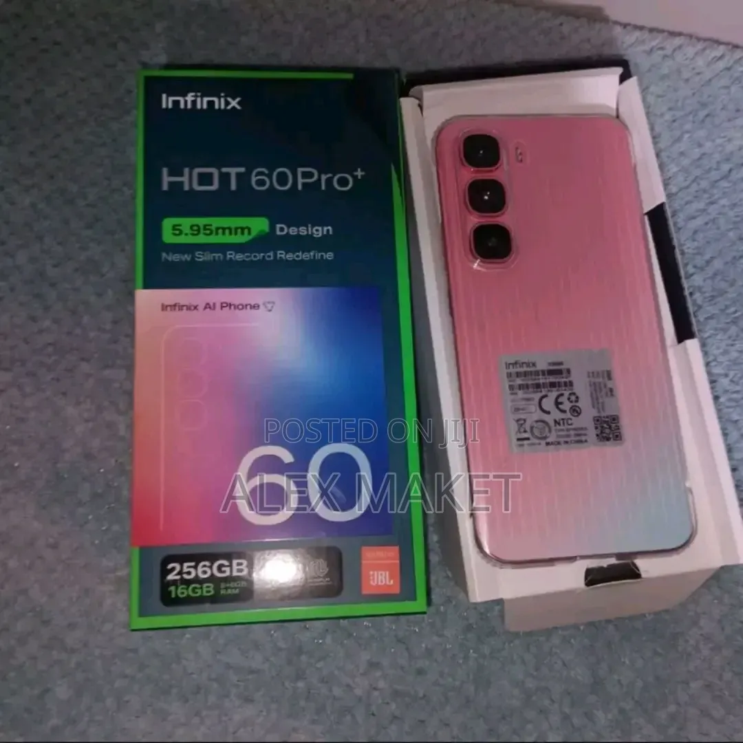 New Infinix Hot 60 Pro+ 256 GB Red