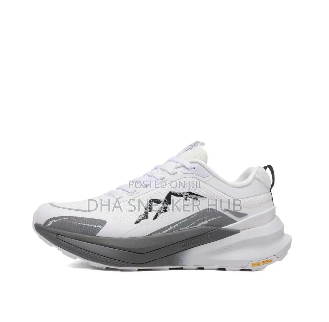 Comfortable Trainers White Gray