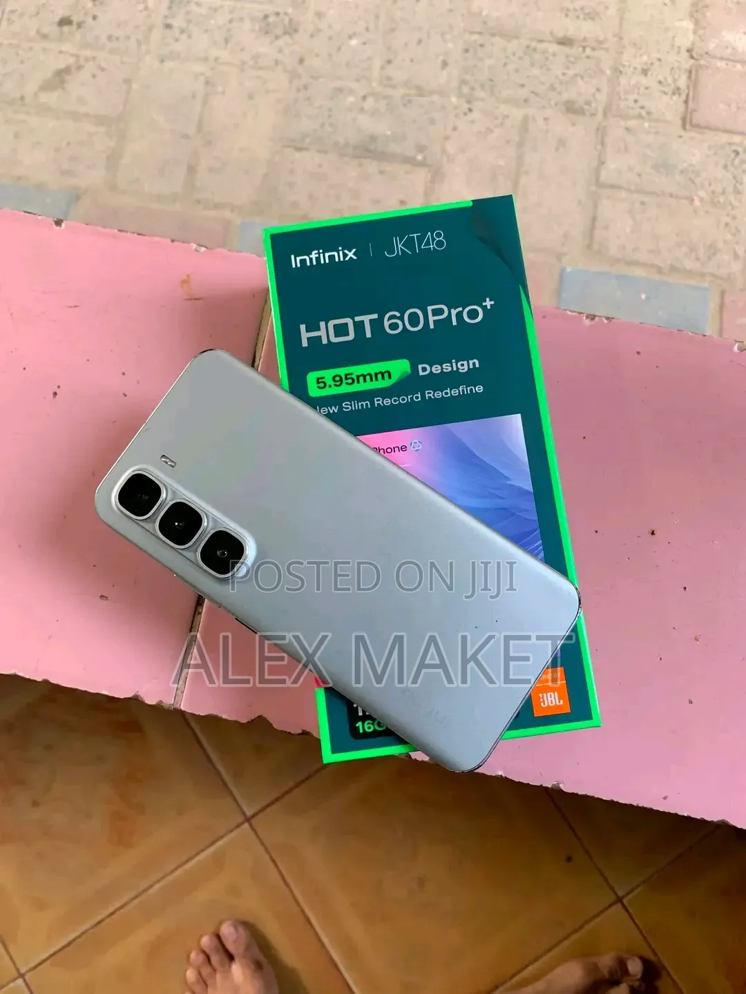 New Infinix Hot 60 Pro+ 256 GB Gray