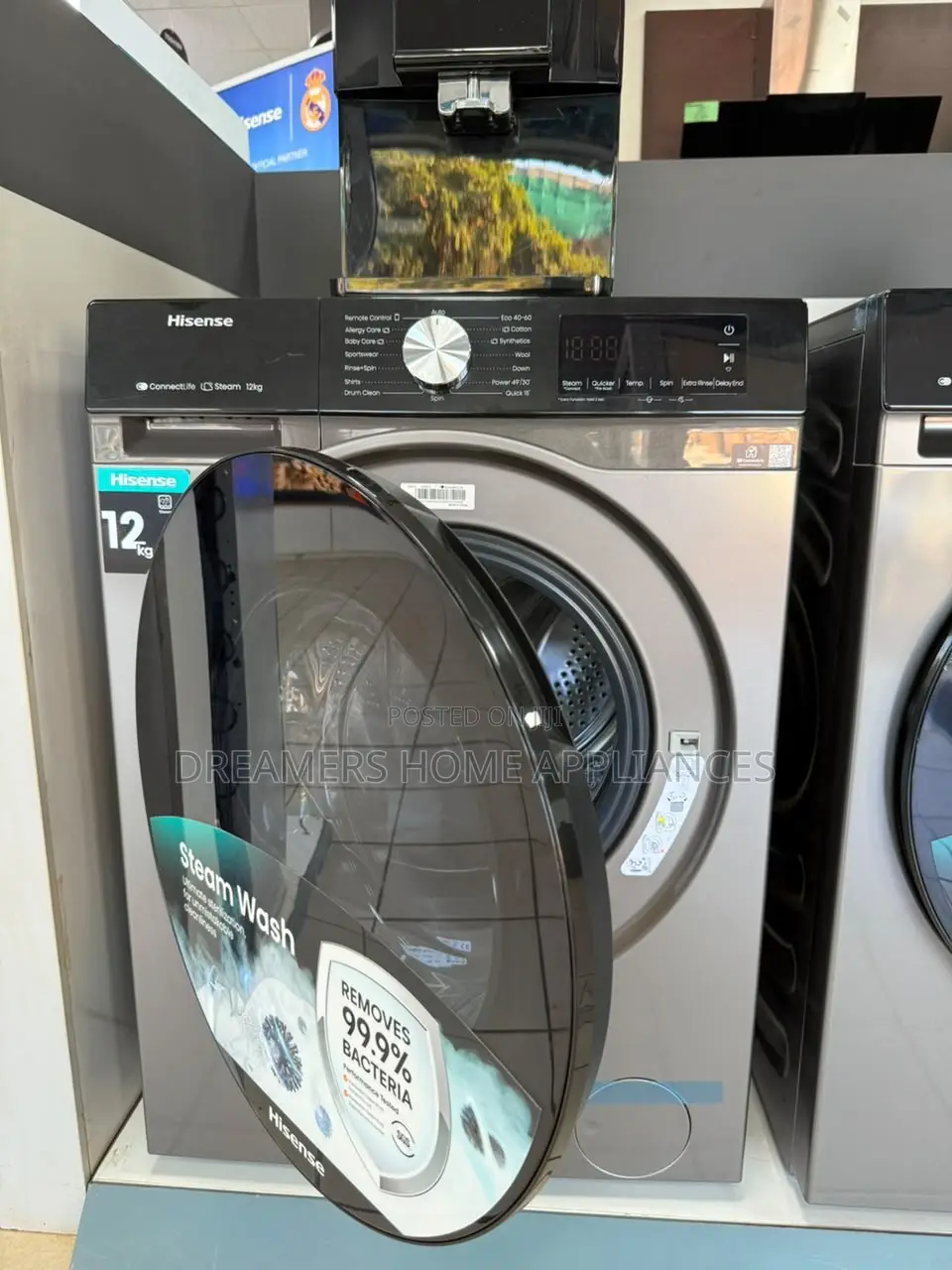 Hisense Washing Machine 12kg Front