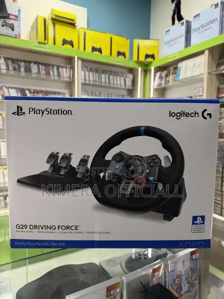 Logitech G29: Turns Your Living Room Into an F1 Track.