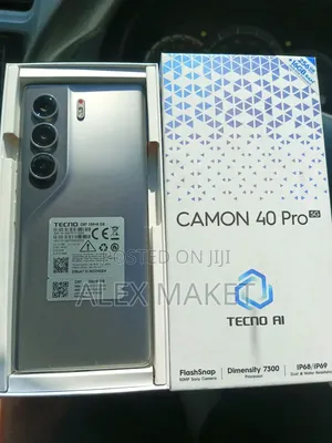 New Tecno Camon 40 Pro 5G 256 GB Gray