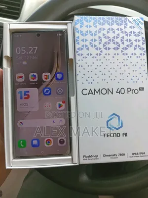 New Tecno Camon 40 Pro 5G 256 GB Gray