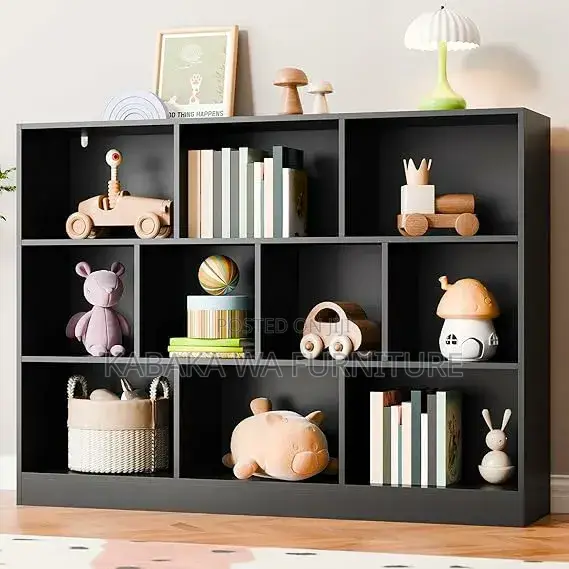 Cozy Castle Black /Bookshelf, 3book Shelf /Book Shelf Book/