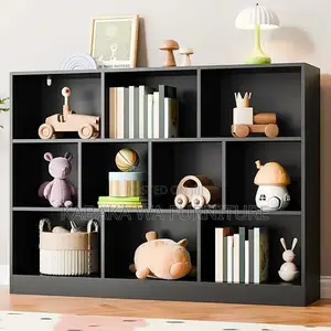 Cozy Castle Black /Bookshelf, 3book Shelf /Book Shelf Book/