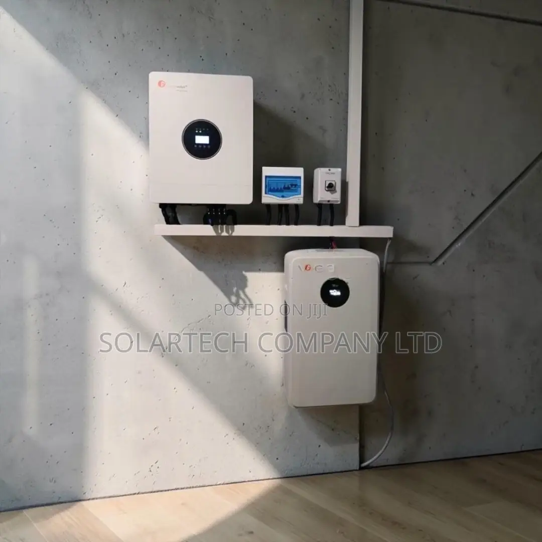 10kwh 51.2v 200ah Solar System With 10x550w Panels 8kva Inverter