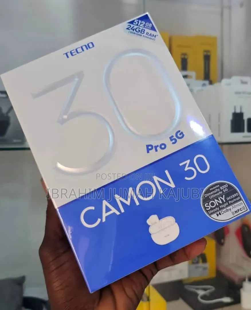 New Tecno Camon 30 Pro 5G 512 GB White