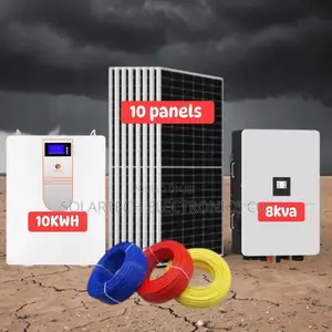 10kwh Lifepo4 Durable Solar System With 8kva Hybrid Inverter 48v