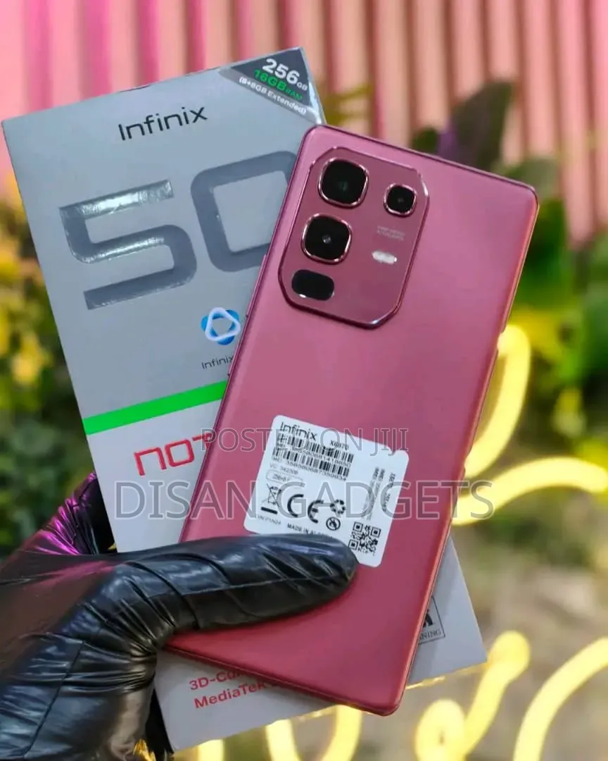 New Infinix Note 50s 256 GB Red