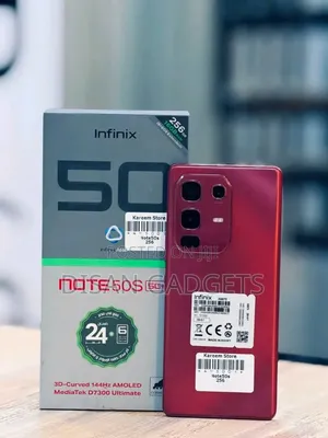 New Infinix Note 50s 256 GB Red