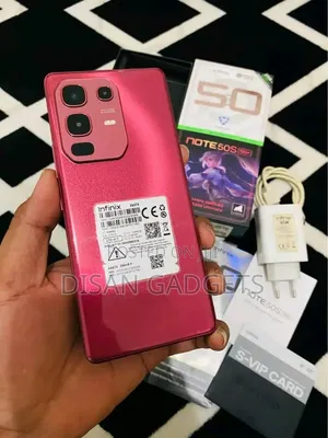 New Infinix Note 50s 256 GB Red