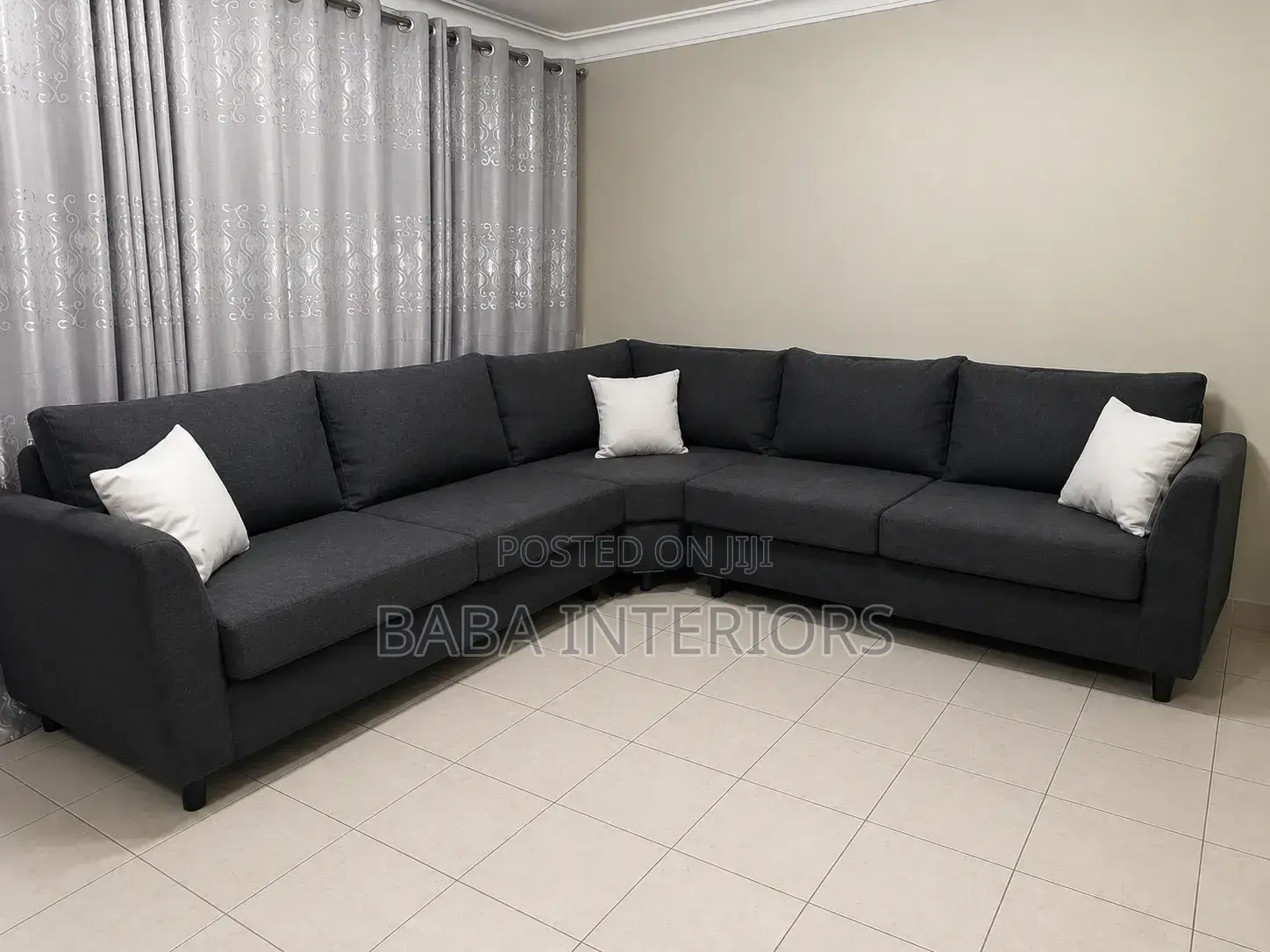 L Sofa Brand New 7 Seater