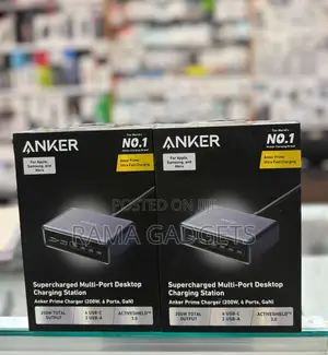 Anker Prime Charger (200w, 6 Ports, Gan)