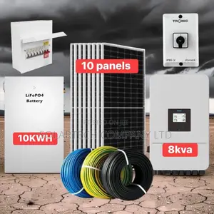 51. 2v 10kwh Hybrid Solar System With 16 Years Battery Lifespan