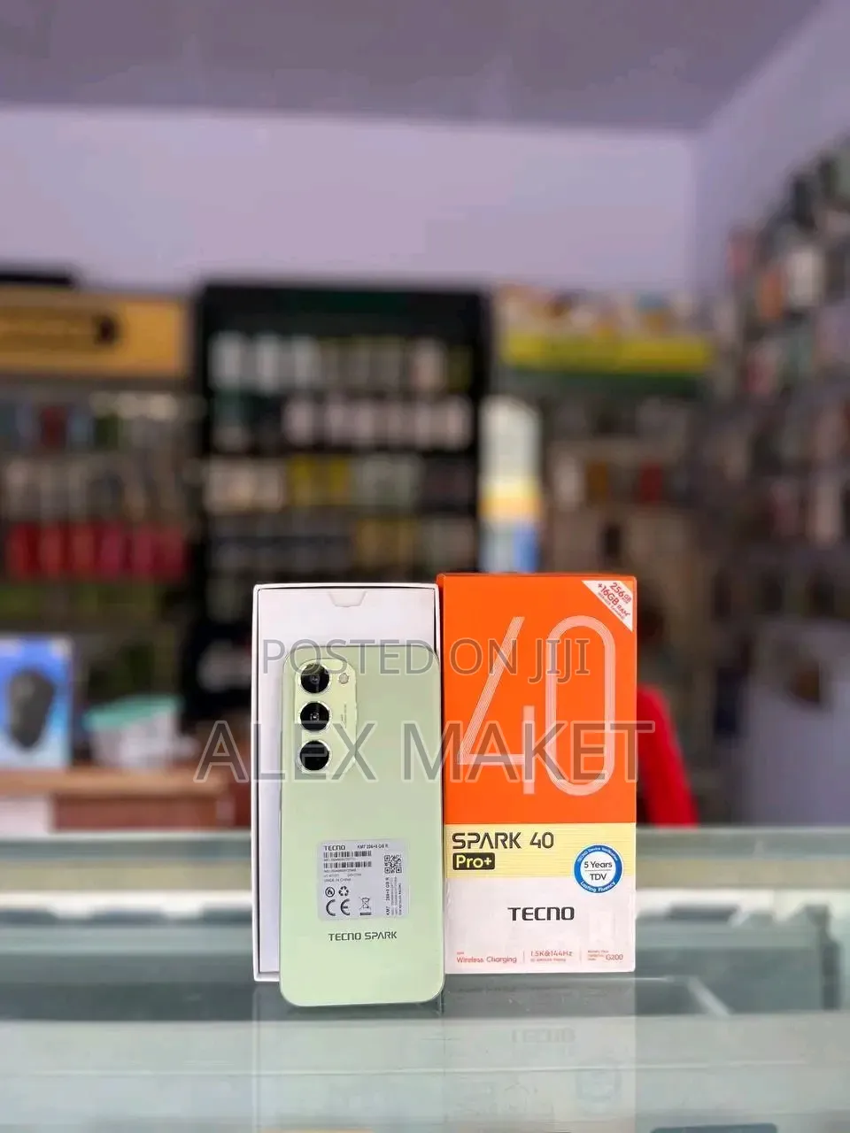 New Tecno Spark 40 Pro+ 256 GB Green