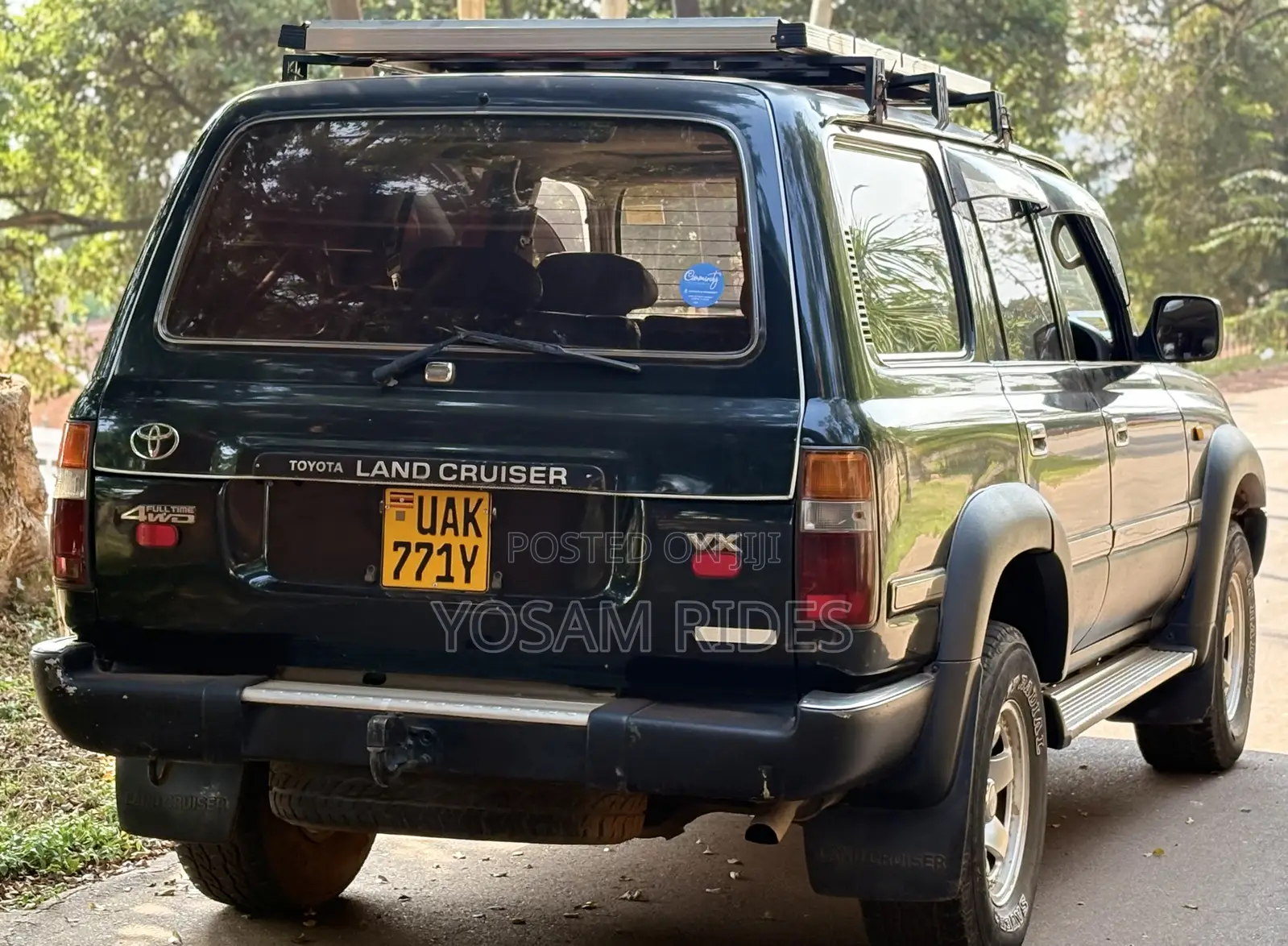 Toyota Land Cruiser 1996 Green