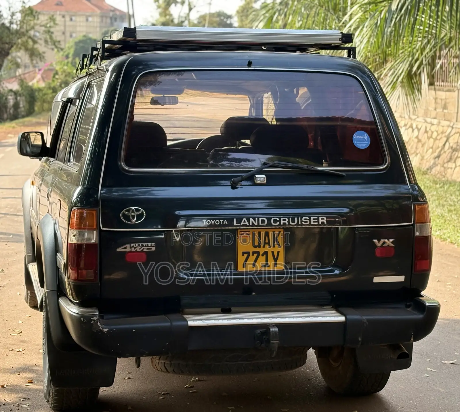 Toyota Land Cruiser 1996 Green
