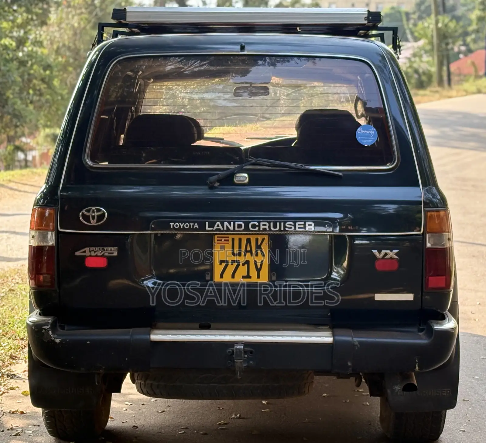 Toyota Land Cruiser 1996 Green