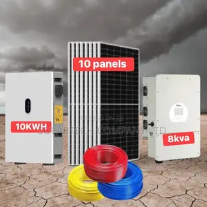 200ah 51.2v Solar Backup System With 10x550w Mono Panels