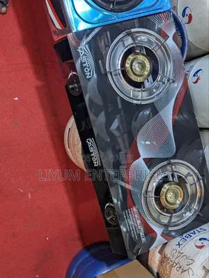 Auto-Ignition Double Glass Gas Plate at 80,000