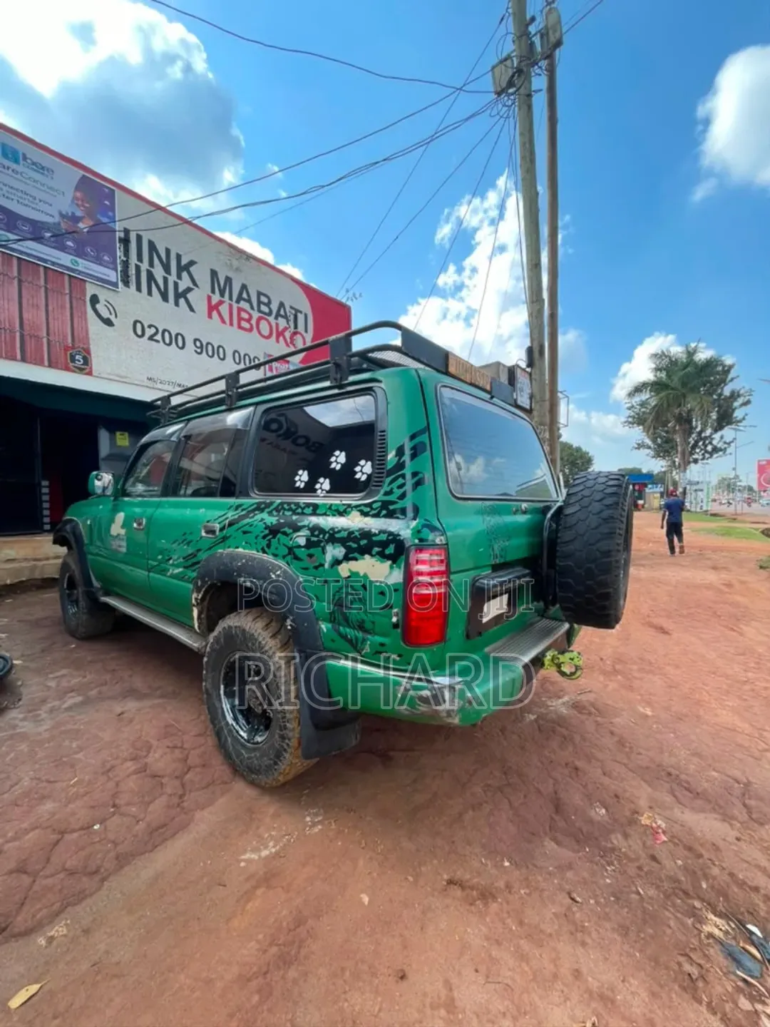 Toyota Land Cruiser HDJ 100 4.2 D 1998 Green