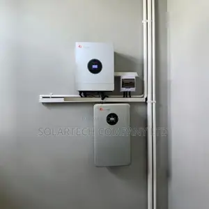 10kwh 51.2v Lithium Solar System With 10x550w Mono Panels Inverter