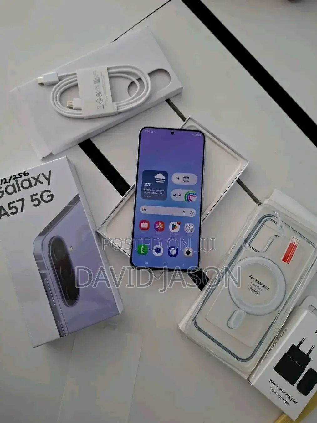 New Samsung Galaxy A57 256 GB Gray