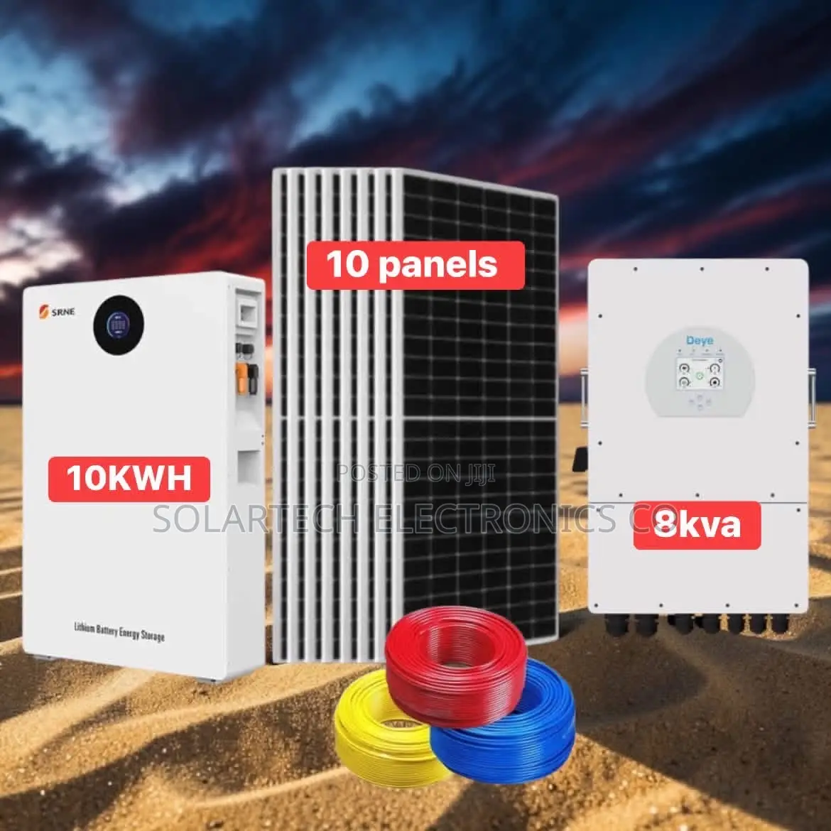 51. 2v Lifepo4 Solar System With 16 Years Battery Lifespan
