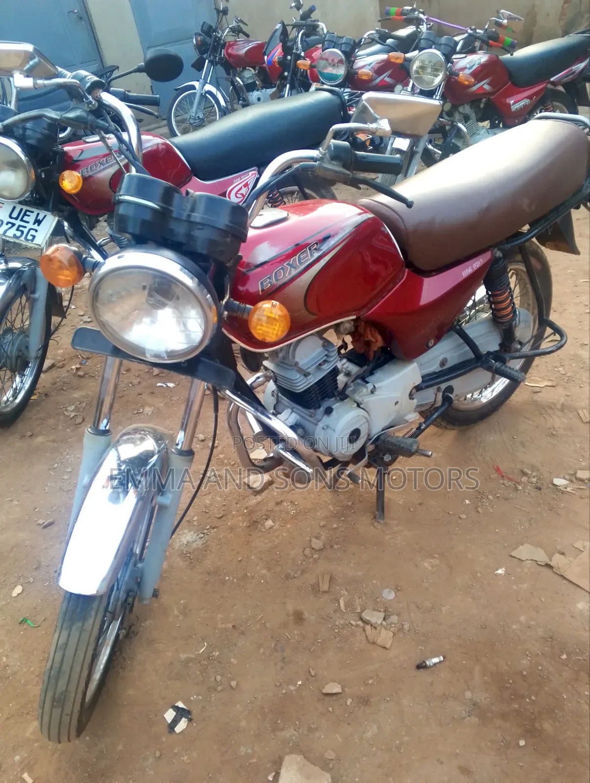 Bajaj Boxer 100 2022 Red