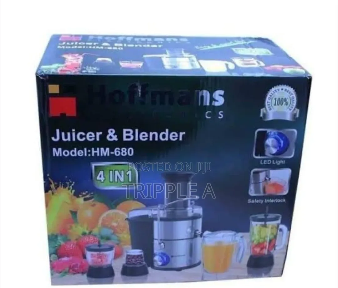 Hoffmans Juicer and Blender 4 in 1 Hm-680